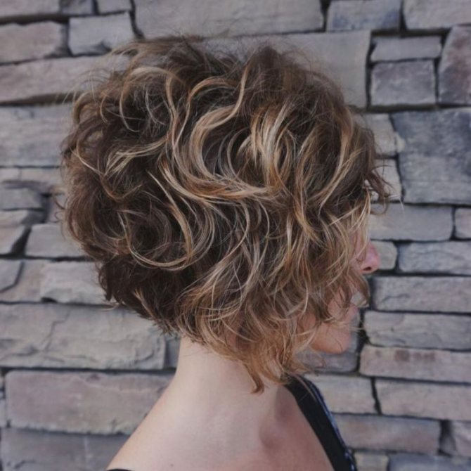 ( 135 фото) Боб каре на кудрявые волосы
