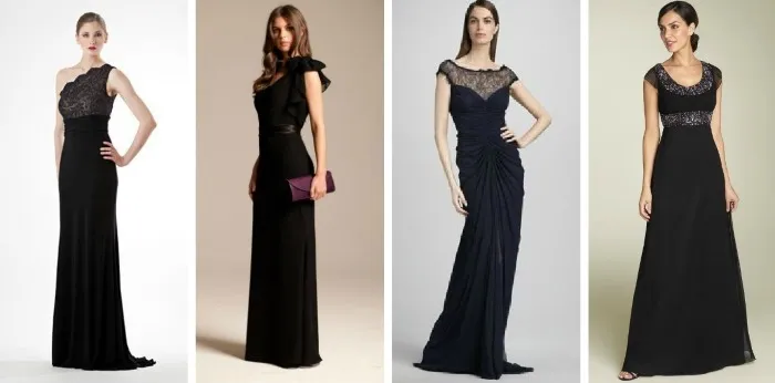 Блэк тай дресс код для женщин, мужчин в одежде. Стиль Black tie optional, фото