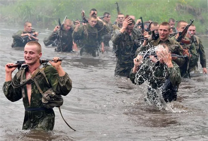 Преодоление водного препятствия