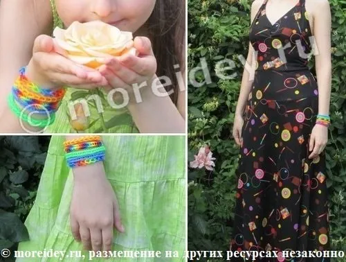 Браслеты из резиночек