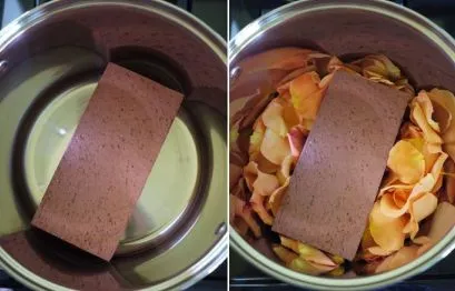 Приготовление розовой воды
