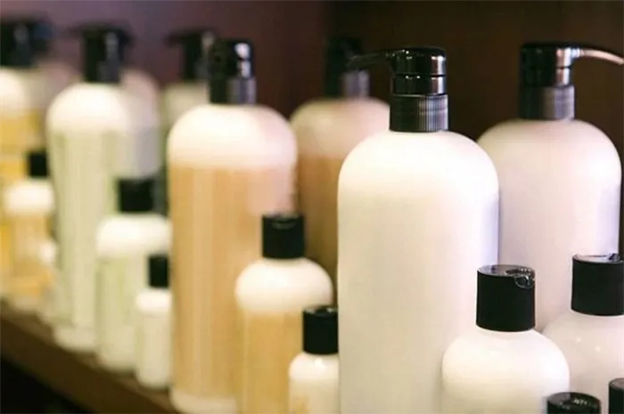 shampoo bottle